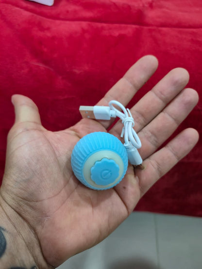 Pelota Interactiva Inteligente para Gatos con Sensor de Obstáculos