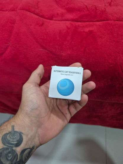 Pelota Interactiva Inteligente para Gatos con Sensor de Obstáculos